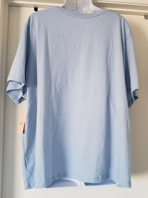 Ban Do Women's Blue T-Shirt ABF669 shr
