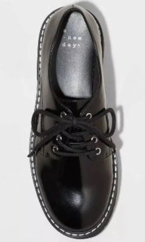 A New Day Women's Black Faith Memory Foam Oxford Casual Shoes | A New Day In Lebanon
