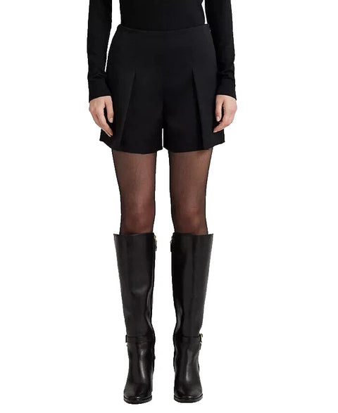 Lauren Ralph Lauren Women's Pleated Satin Crepe Shorts | Lauren Ralph Lauren In Lebanon