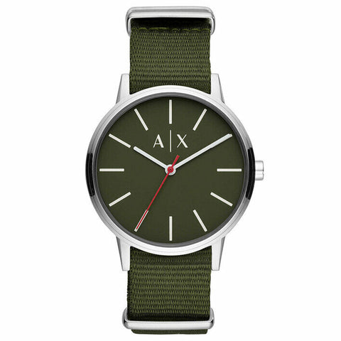 A X Armani Men's Green Watch ABW120