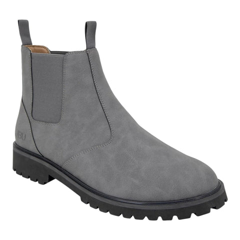 JBU Men's Grey Kai Slip & Water-Resistant Chelsea Boots | JBU In Lebanon