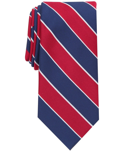 Club Room Men's Navy & Red Shore Stripe Tie | Club Room In Lebanon