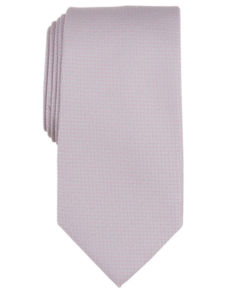 Michael Kors Men's Silver Dorset Mini-Pattern Tie | Michael Kors In Lebanon