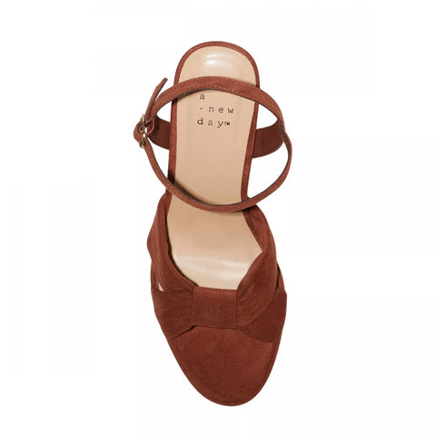A New Day Women's Brown Ae209 Riah Heels | A New Day In Lebanon