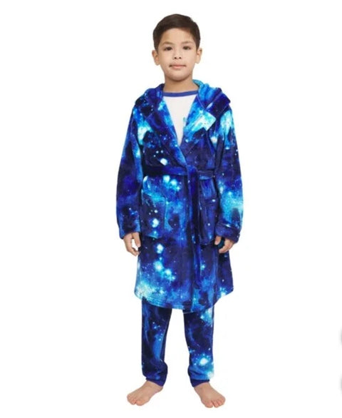 Lands' End Boy's Blue & White 3-Piece Rope Pajamas Set |Lands' End In Lebanon