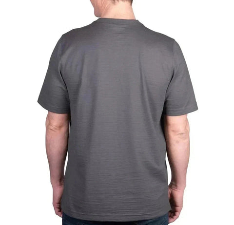 Kirkland Signature Men’s Dark Grey Pima Cotton Slub T-Shirt | Kirkland Signature In Lebanon