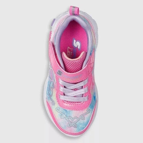 Skechers Baby Girl's Pink Clara Light Up Sneakers | Skechers In Lebanon