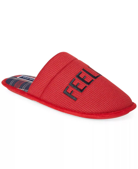 Club Room Men's Red Feeling Jolly Slippers | Club Room In Lebanon