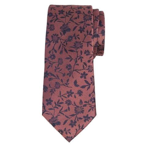 Bar III Men's Peach Cornell Floral Tie |  Bar III In Lebanon