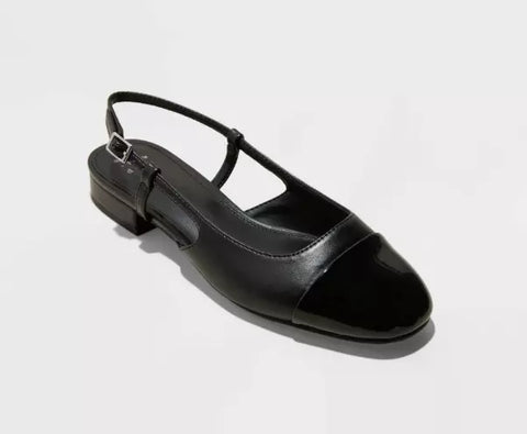 A New Day Women's Black Flat Sandal | A New Day In Lebanon