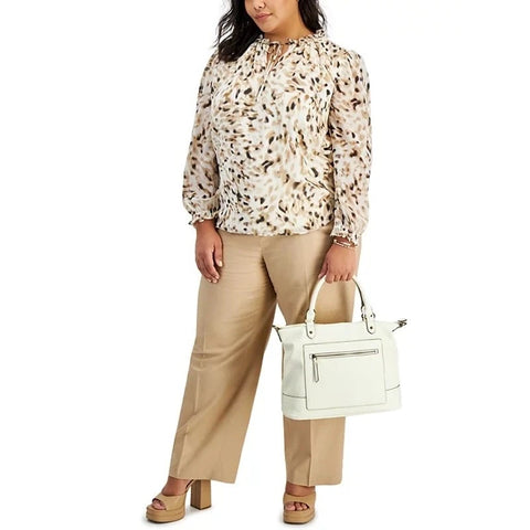 Style & Co Women's Off White Hudsonn Tote Alabaster | Style & Co In Lebanon