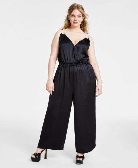 Michael Kors Women's Black Strap Jumpsuit | Michael Kors In Lebanon