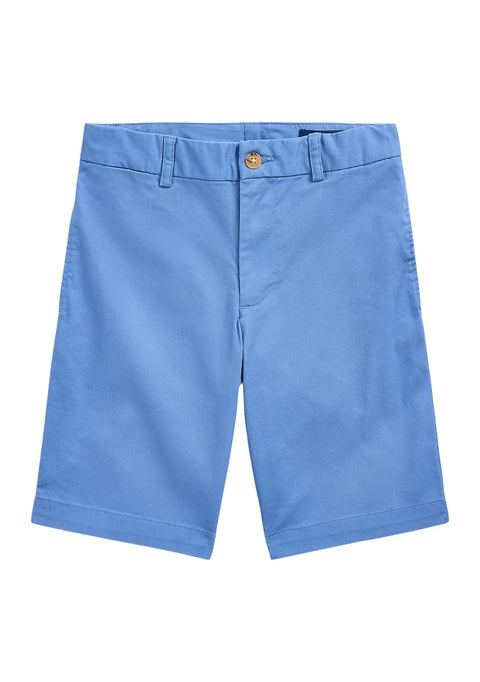 Polo Ralph Lauren Boy's Blue Straight Fit Flex Abrasion Twill Short|Polo Ralph Lauren In Lebanon