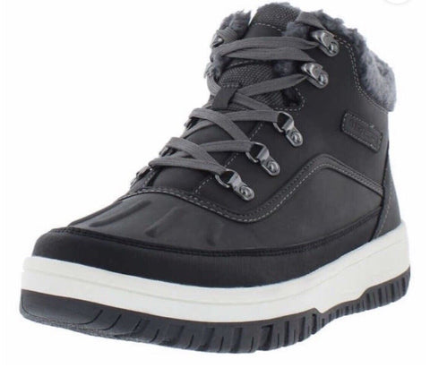 Weatherproof Men's Slope Lace-Up Sneaker Boot, Gray abs103(shoes 63,69) shr