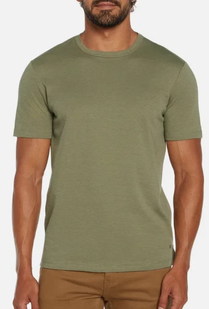 Banana Republic Men's Green Luxe Touch Performance T-Shirt |Banana Republic In Lebanon