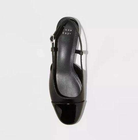 A New Day Women's Black Flat Sandal | A New Day In Lebanon