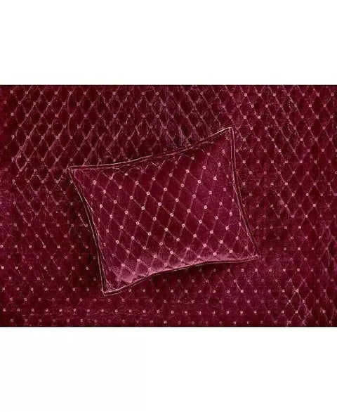 Martha Stewart Collection Red Standard Fits Pillow ABT76 shr