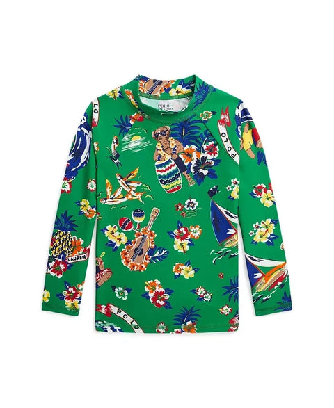 Polo Ralph Lauren Baby Boy's Multicolor Sleeveless Swimming Blouse |Polo Ralph Lauren In Lebanon
