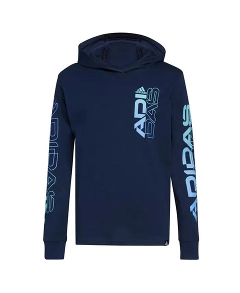 Adidas Boy's Navy Blue Hoodie  |Adidas In Lebanon