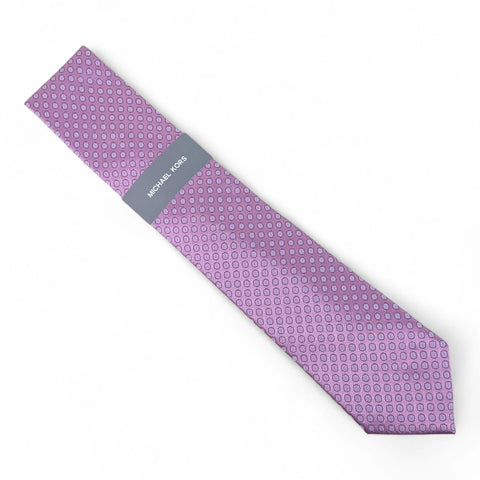 Michael Kors Men's Purple Schooner Dot Classic Silk Tie | Michael Kors In Lebanon