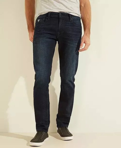 Guess Men's Navy Blue Jeans | Guess In Lebanon