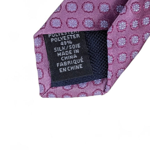 Michael Kors Men's Purple Schooner Dot Classic Silk Tie | Michael Kors In Lebanon