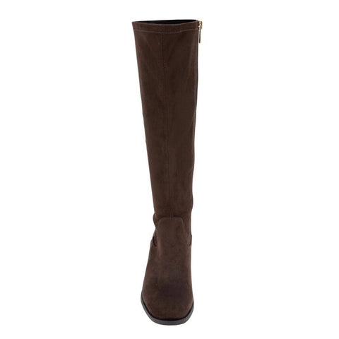 Brand New Kenneth Cole Women's Tall Stretch Boot, Brown