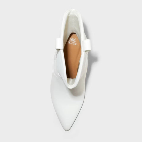 Wild Fable Women's White Bryce Heeled Western Cowboy Boots | Wild Fable In Lebanon