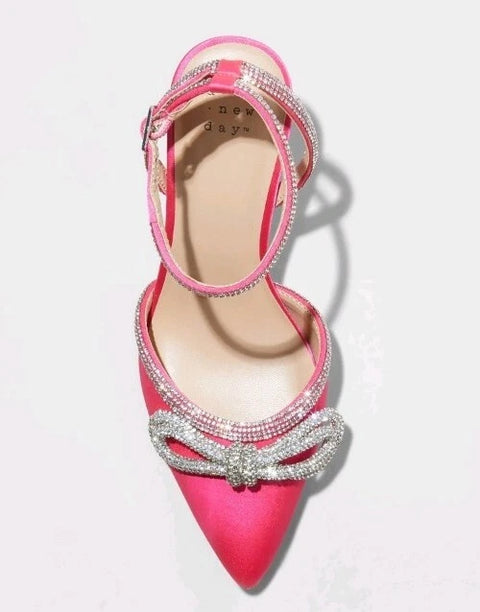 A New Day Women's Fuschia Heeled Sandal | A New Day In Lebanon