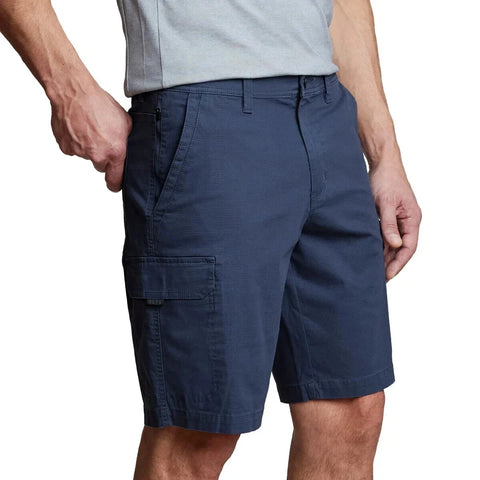 Copper & Oak Men's Dark Blue Venture Ripstop Cargo Shorts | Copper & Oak In Lebanon