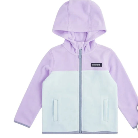 Lands' End Girl's Full Zip Fleece Hooded Jacket |Lands' End In Lebanon
