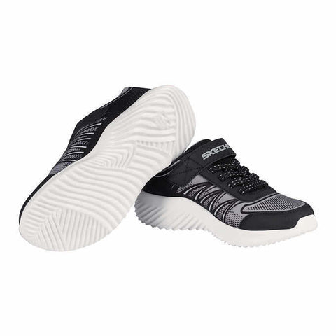Skechers Kids Bounder Trainer Sneakers Black ABS73 shr