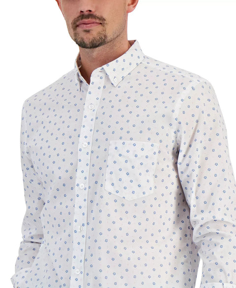 Club Room Men's White Shirt ABF916 shr(me21)