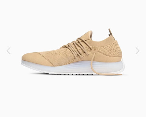 Lane Eight Women's Beige AD 1 Trainer Running Sneakers | Lane Eight In Lebanon