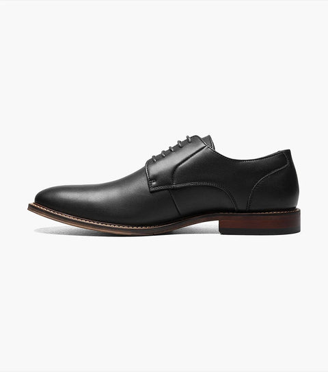 Stacy Adams Men's Black Leather Marlton Plain Toe Oxford Casual Shoes | Stacy Adams In Lebanon