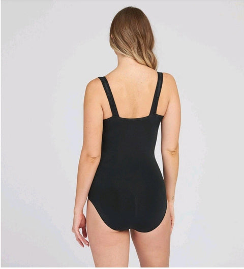 Assets by Spanx Women's Black Remarkable Results Open-Bust Brief Bodysuit | Assets by Spanx In Lebanon