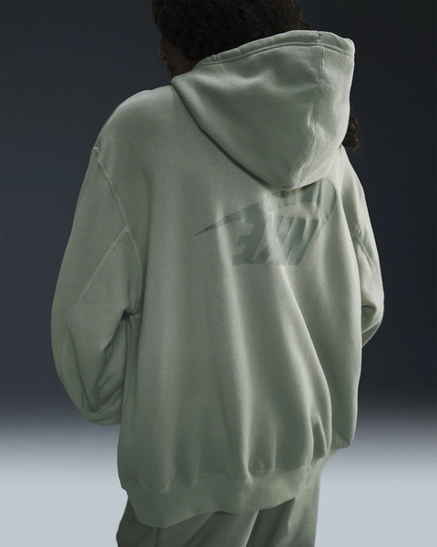 Nike Women's Light Green Oversized Full-Zip French Terry Sportswear Jacket | Nike In Lebanon