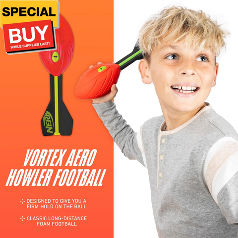 Nerf Vortex Aero Howler Neon Foam Ball | Nerf In Lebanon
