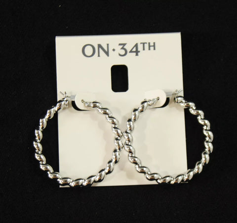 On 34th Women's Silver Earrings | On 34th In Lebanon
