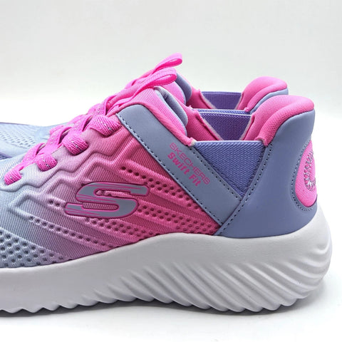Skechers “Swift Fit” Girl's Pink / Lavender Cushioned Slip-On Sneakers | Skechers In Lebanon