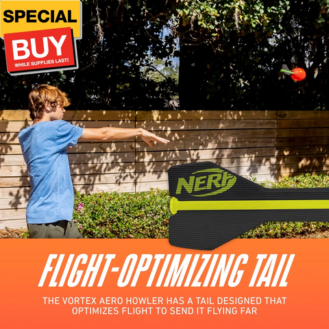 Nerf Vortex Aero Howler Neon Foam Ball | Nerf In Lebanon
