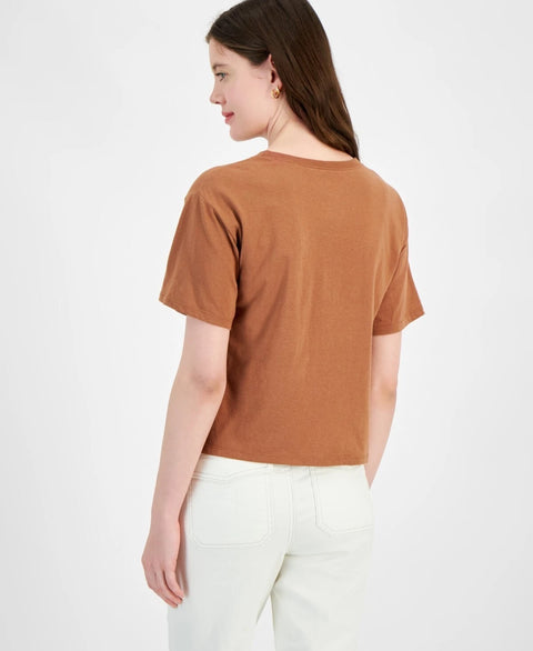 Love Tribe Women's Brown Pink Floyd Dark Side Graphic T-Shirt | Love Tribe In Lebanon