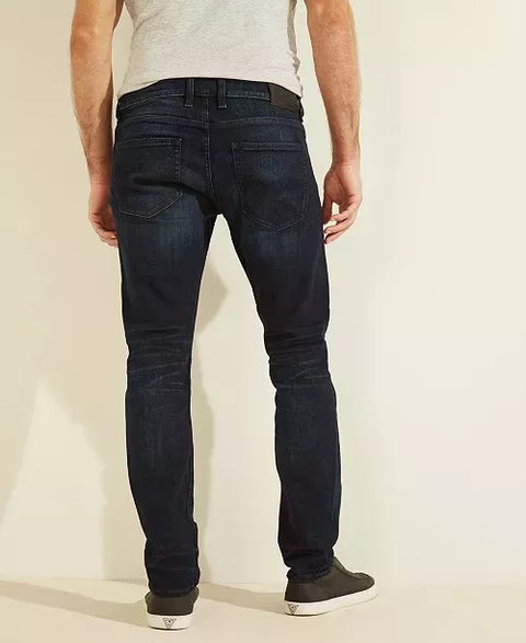 Guess Men's Navy Blue Jeans | Guess In Lebanon
