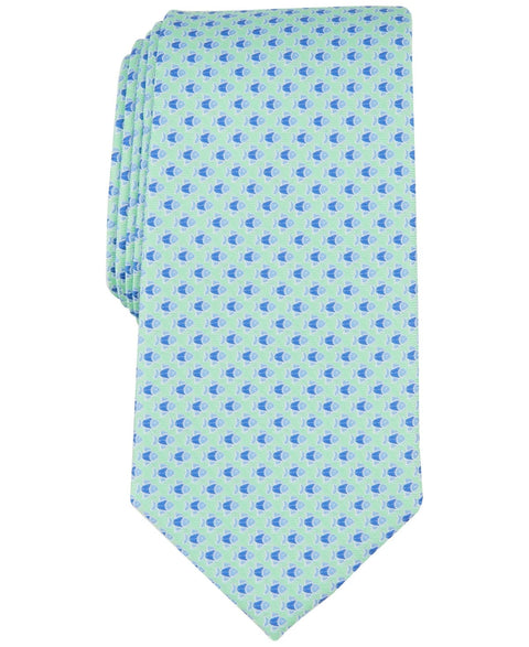 Club Room Men's Mint Green Davie Fish Tie | Club Room In Lebanon