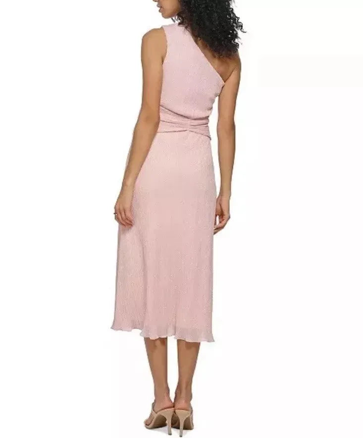 DKNY Women's Pink One Shoulder Dress | DKNY in Lebanon
