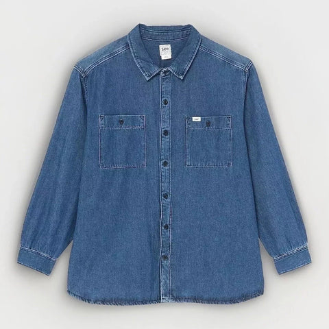 Lee Men's Navy Denim Working West Shirt | Lee In Lebanon