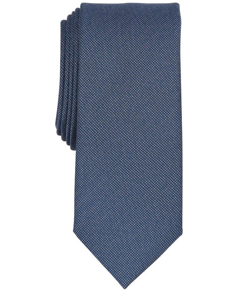 Bar III Men's Navy Cobbled Solid Tie | Bar III In Lebanon