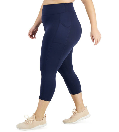 ID Ideology Women's Navy Legging Pants ABF1017