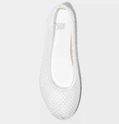 Wild Fable Women's Clear Isabella Jelly Flats |Wild Fable In Lebanon