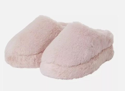 32 Degrees Heat Women's Pink Fur Slipper | 32 Degrees In Lebanon